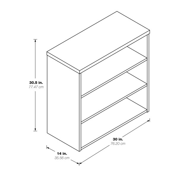 OSP Designs Bookcase Wayfair